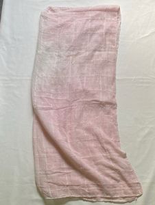 Delicate Pink Sheer Scarf