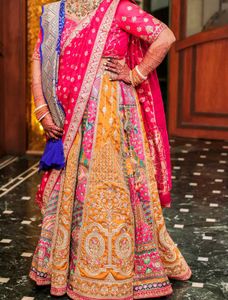 Vibrant Embroidered Lehenga Choli Set