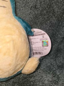 Cute Snorlax Plush Keychain Toy