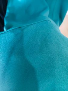 Elegant Teal Mermaid Dress
