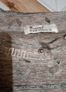 Golden Crop Top (Never Worn)