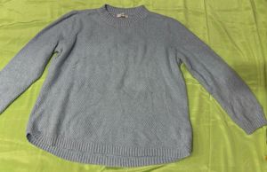 Light Blue Knit Sweater