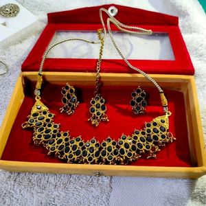 Black Stone Jewelry Set ⚫