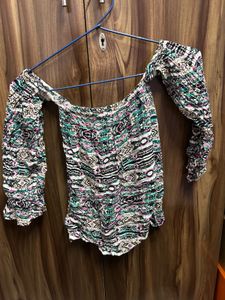 Boho Off-Shoulder Blouse