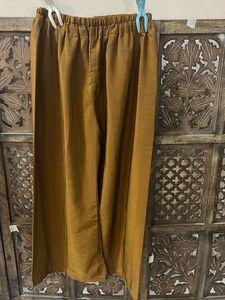 Stylish Mustard Palazzo Pants