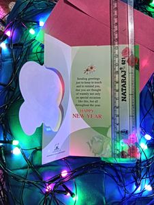 NEW YEAR GREETING CARD With Cover #newyear Happy New Year