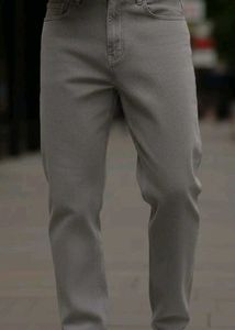 Men's Grey Denim Jeans