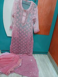 Lucknowi Chikankari Suit