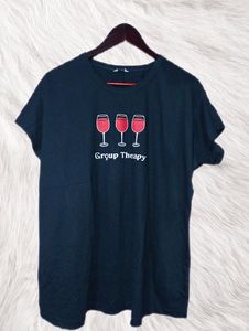 Navy T-shirt For Women