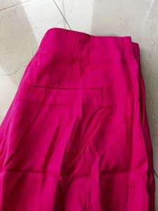 Pink Wide Leg Pants