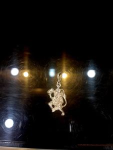 Hanumanji Pandent Pure Silver