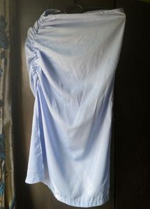 Light pastel blue skirt