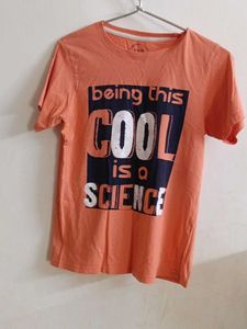 Orange Graphic T-Shirt