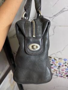 Original Leather Black Hand Bag