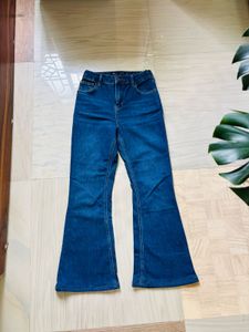 Blue Flare Jeans