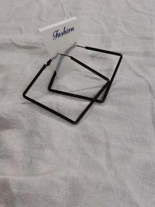 Modern Geometric Drop Earrings