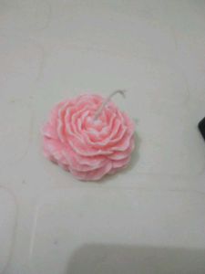 2 Set Pink Rose Candle ₹250/-