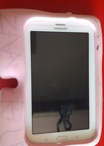 Samsung 7 inch tab With Pink Case suitable for kid