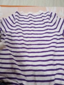 Striped Pullover Sweater