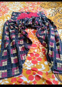 pure cotton Kurta full patiyala with Dupatta