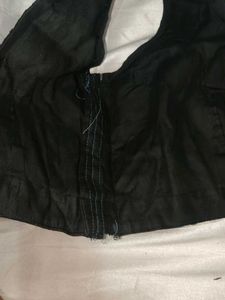 Classic Black Sleeveless Blouse