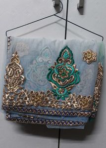 🪞Stunning vintage Embroidered Saree
