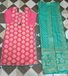 Banarasi Kurta with dupatta set