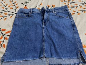 Blue Denim Skirt