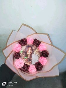 Personalized Photo &amp; Rose bouquet 💐.