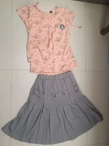 Cute Printed Kurta Set