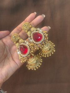Designer Jhumka Earrings