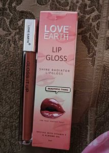 The love earth lip gloss