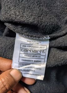 Carhartt Black Crewneck Sweatshirt