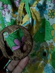 Floral Print Shoulder Bag
