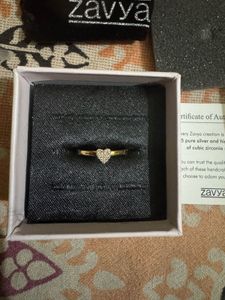 Mini Heart Gold Plated Ring