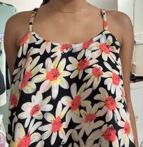 Floral Tiered Camisole Top