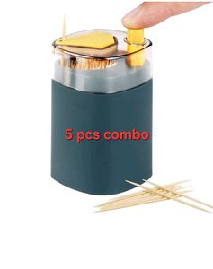 5 pcs Automatic Toothpick Dispenser