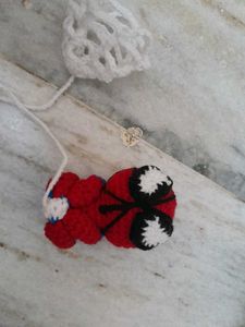 pack Of 1 crochet Keychain read discrimination