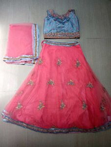 Designer Lehange Seta | Worn Once | Single &amp; Combo