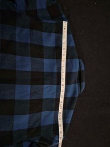 Dickies Men's Blue Plaid Flannel Jacket