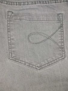 Grey Denim jorts