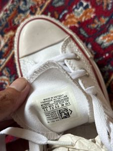 Classic White Converse High Tops