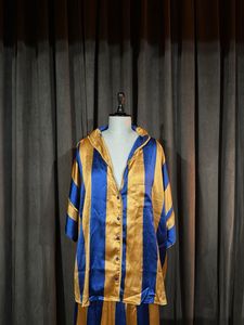 Stylish Striped silk co-ord set