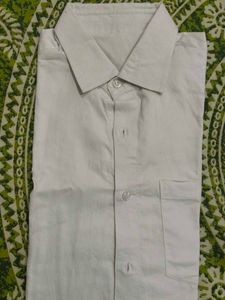 Classic Men's White Formal Shirt