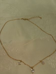 Three Pendants necklace(star,heart,round)