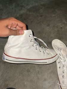 Classic High-Top Canvas Sneakers