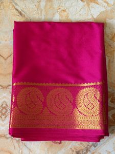 mysore crepe silk saree