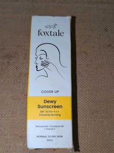 Foxtale Dewy Sunscreen SPF 70 PA++++