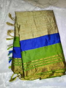 Elegant Cotton Blend Saree