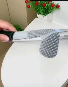 Premium Rubber Toilet Cleaning Brush